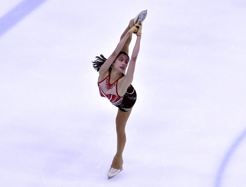 <p>Chow Hiu-yau (Skating) (Photo:&nbsp;Hong Kong Skating Union)</p>
